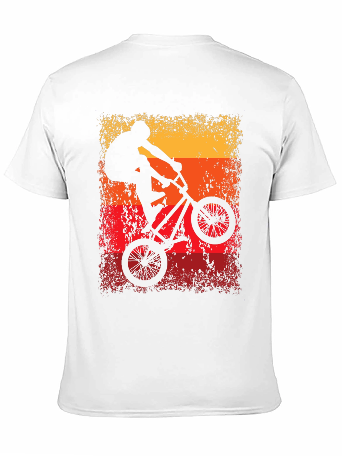 BMX Rider T-Shirt - Black Cotton Graphic Tee