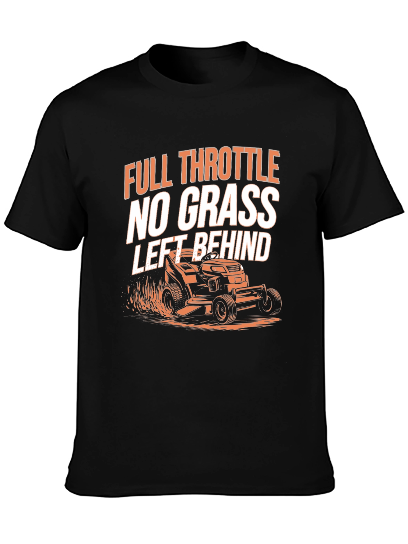 Full Throttle Lawn Mowing T-Shirt
