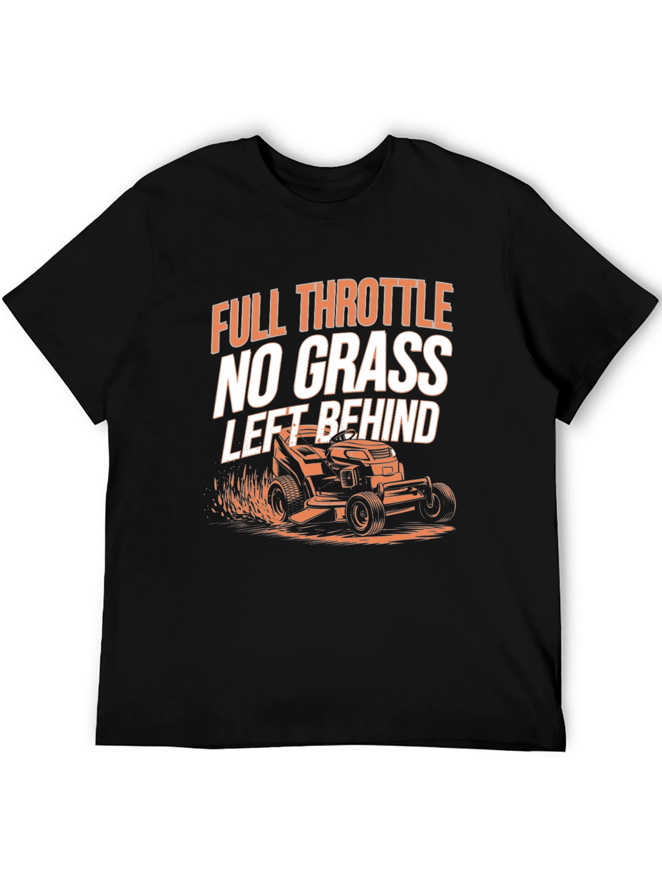Full Throttle Lawn Mowing T-Shirt