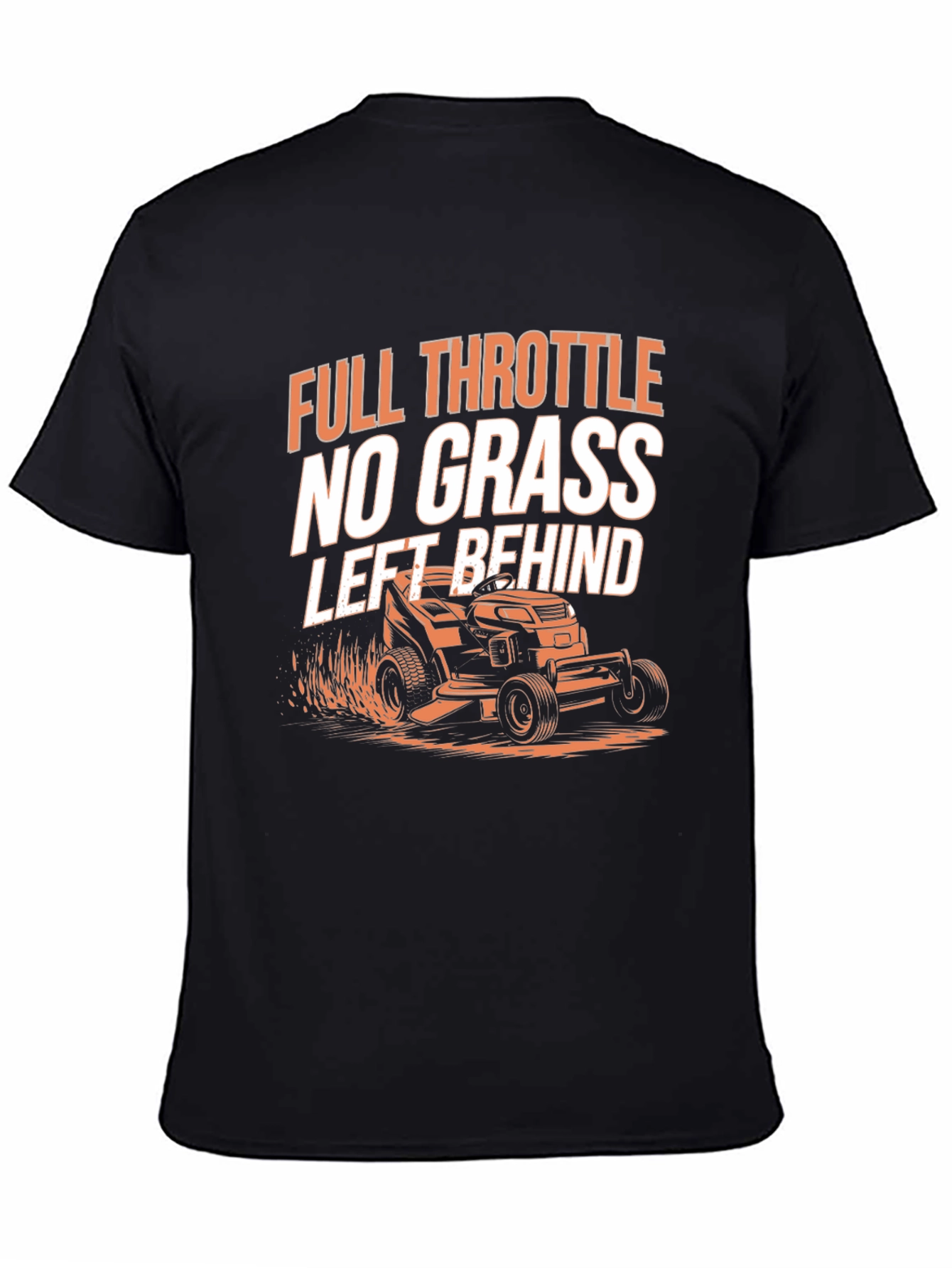 Full Throttle Lawn Mowing T-Shirt