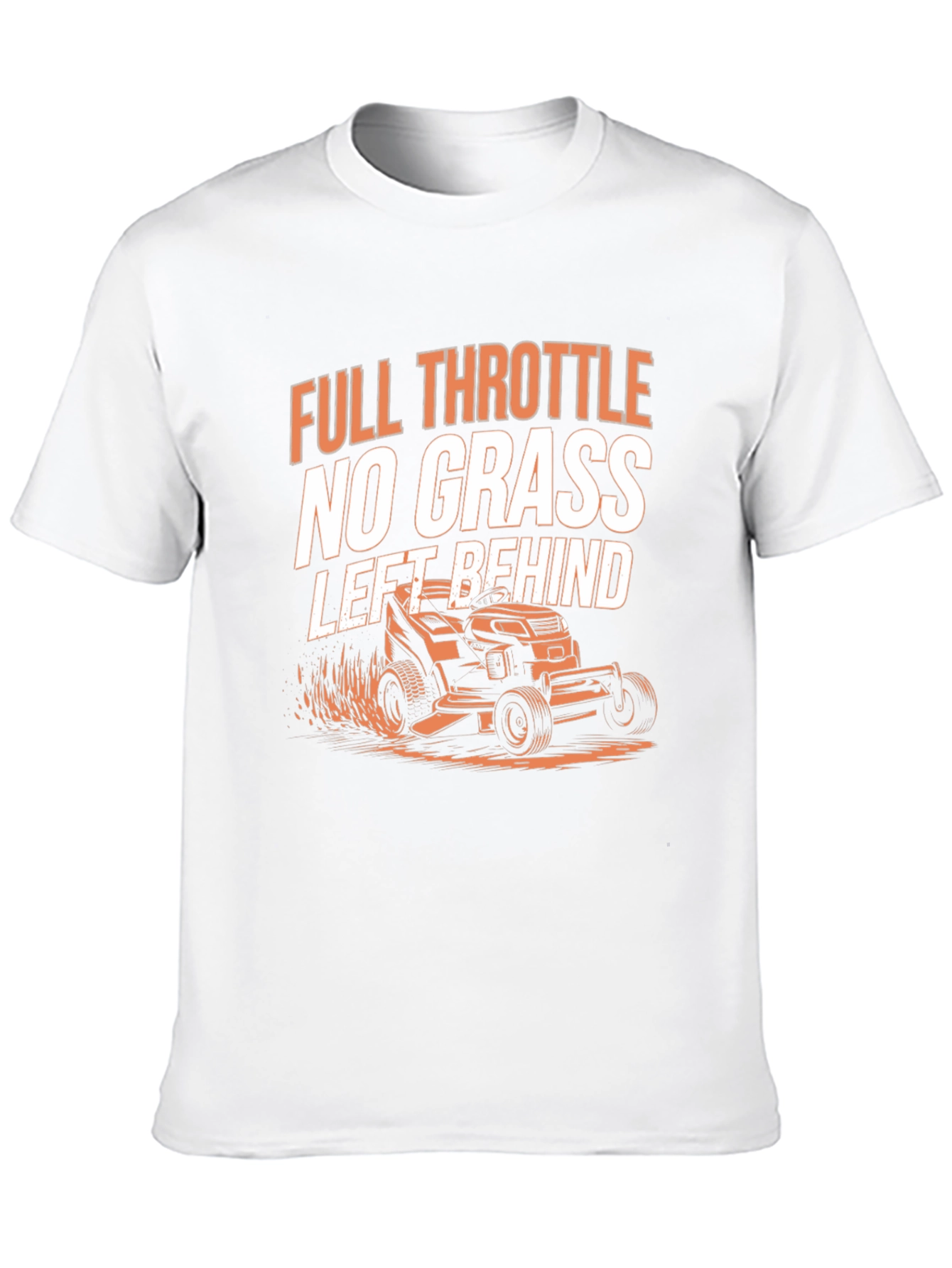 Full Throttle Lawn Mowing T-Shirt