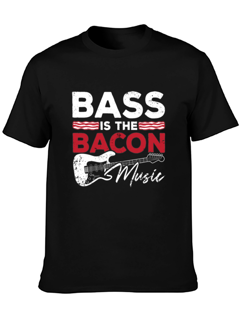 Bass Is The Bacon Music T-Shirt