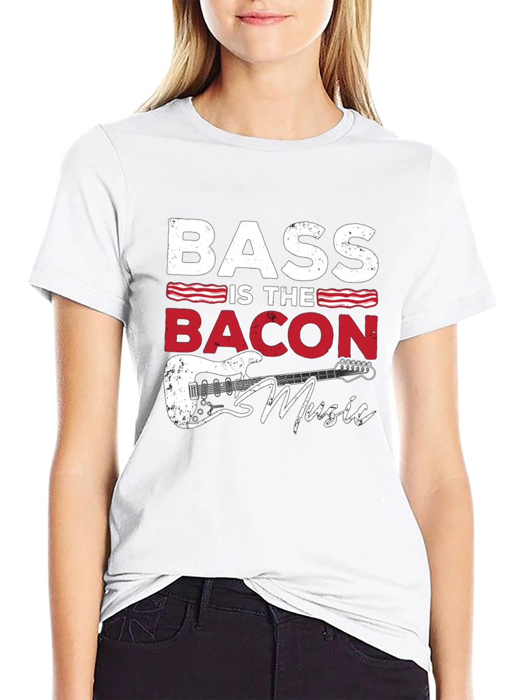 Bass Is The Bacon Music T-Shirt