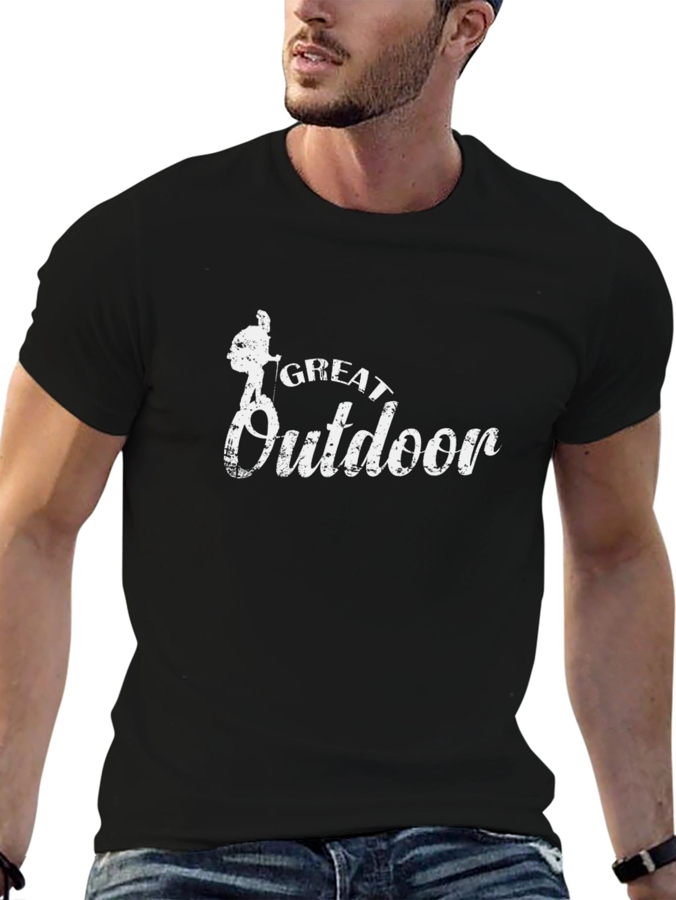 Great Outdoors Graphic Tee - Black