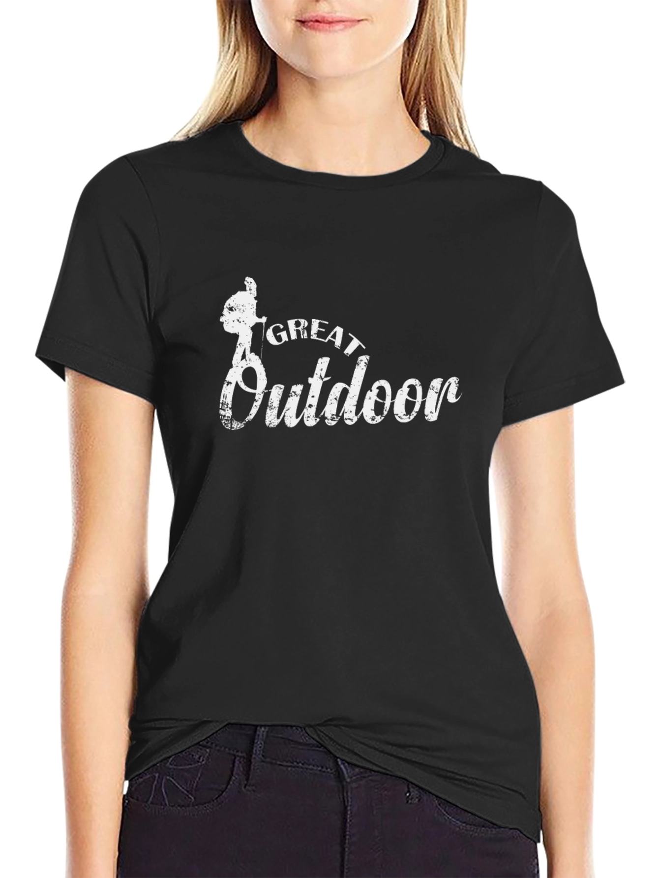 Great Outdoors Graphic Tee - Black