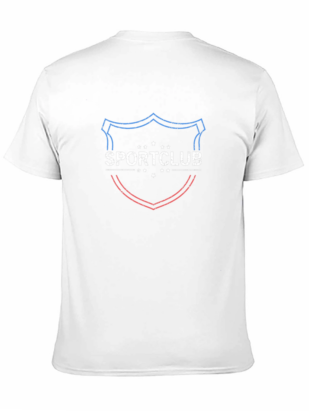Sportclub Graphic Tee - Distressed Shield Design