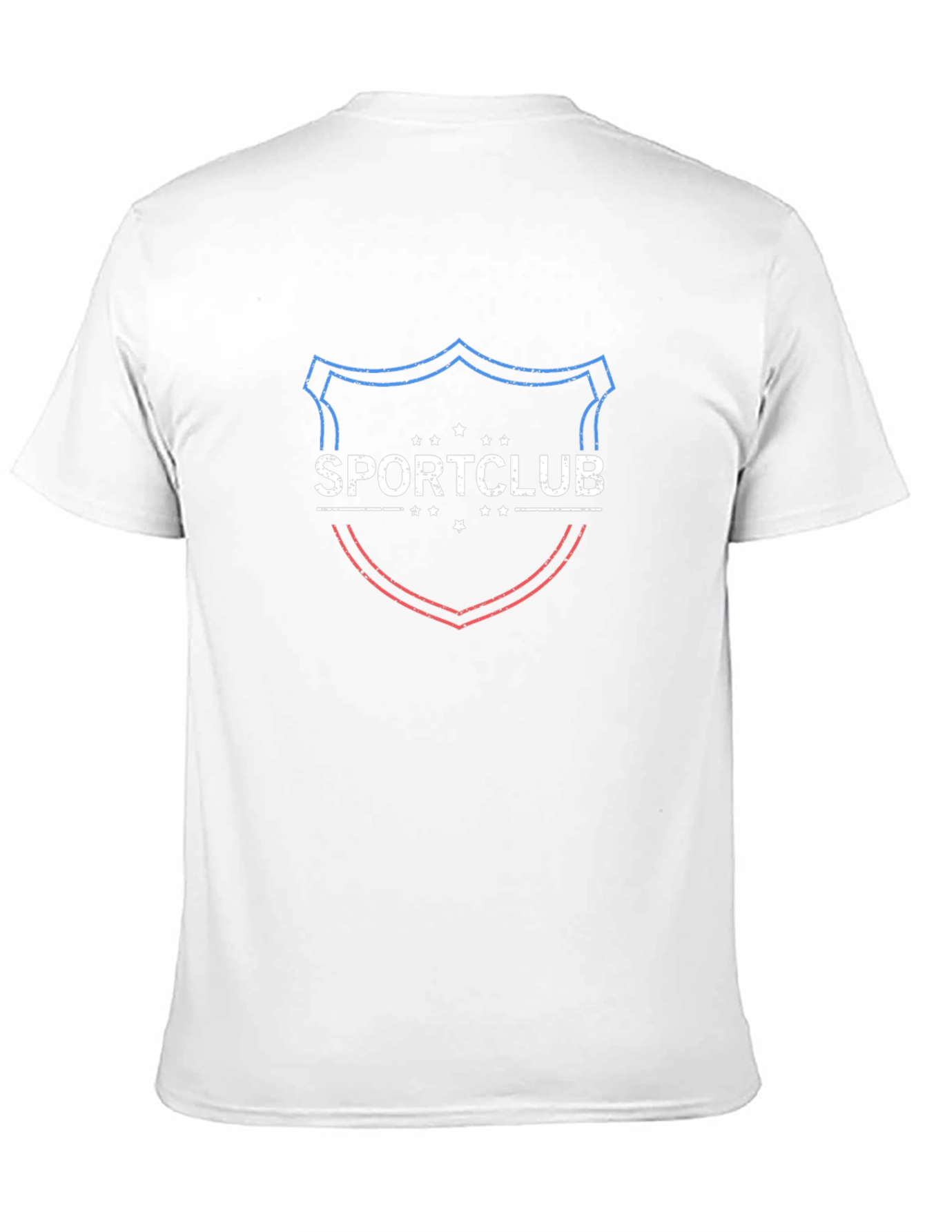 Sportclub Graphic Tee - Distressed Shield Design