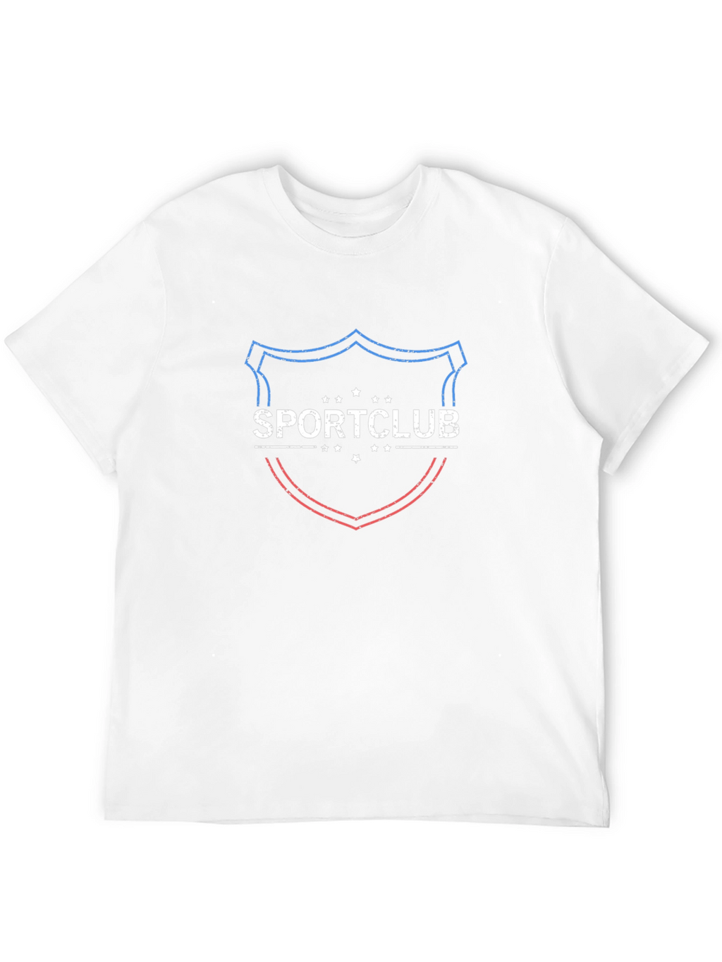 Sportclub Graphic Tee - Distressed Shield Design