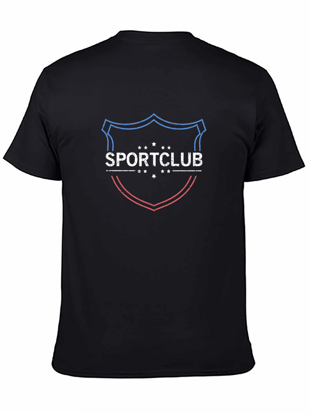 Sportclub Graphic Tee - Distressed Shield Design