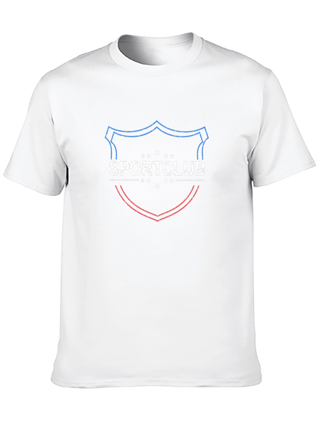 Sportclub Graphic Tee - Distressed Shield Design