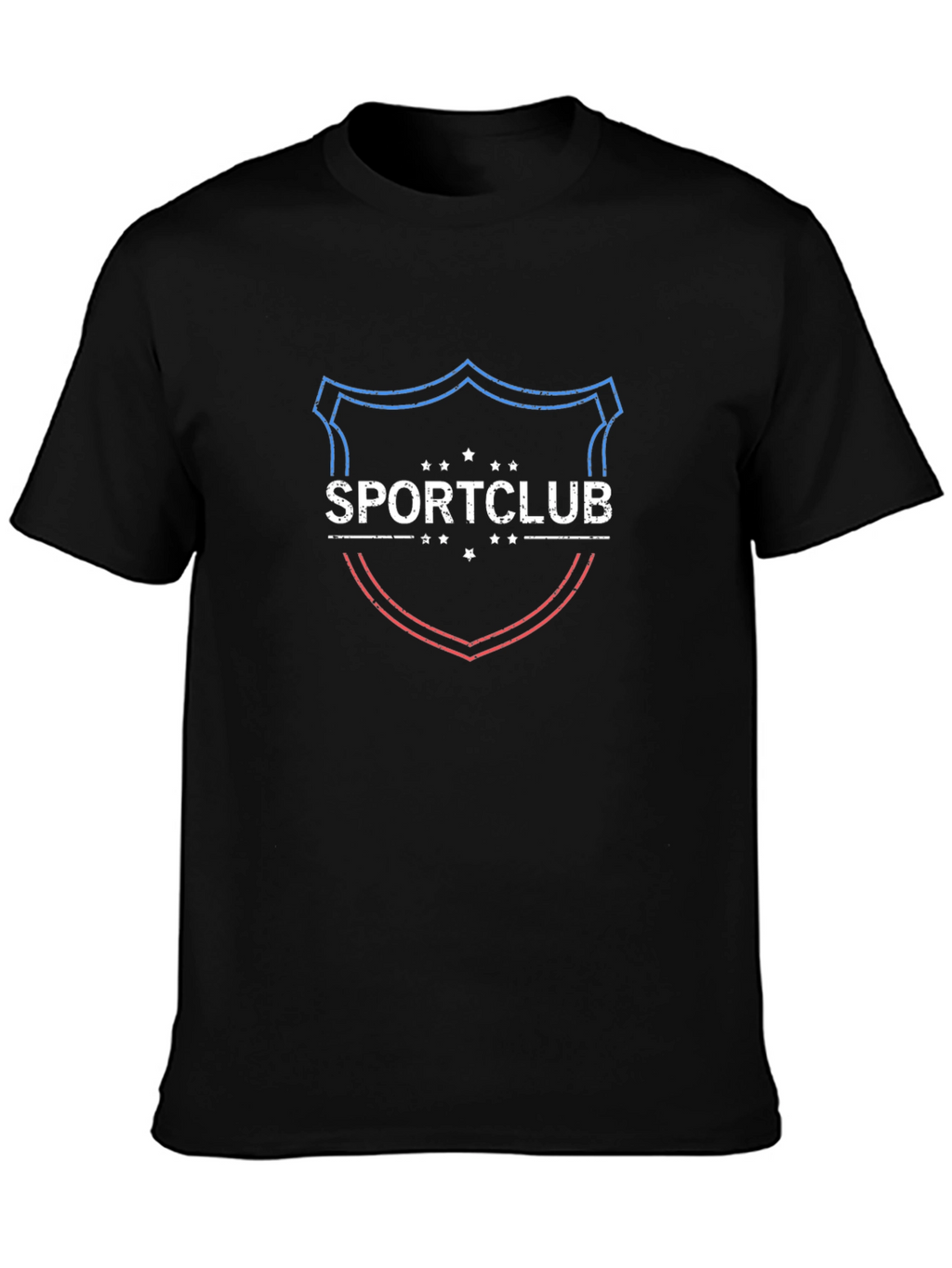 Sportclub Graphic Tee - Distressed Shield Design
