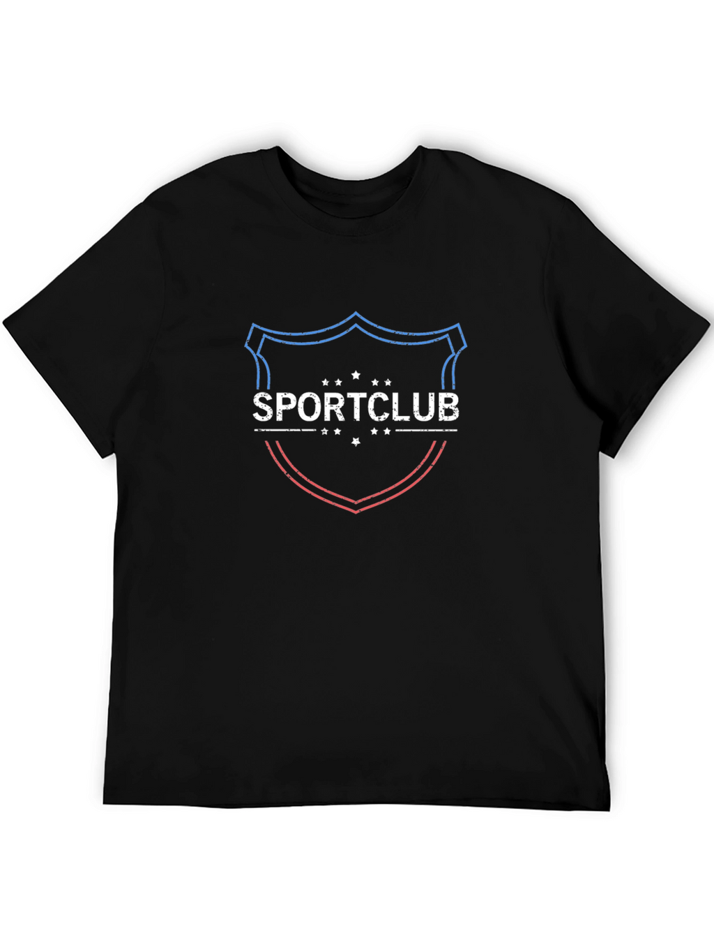 Sportclub Graphic Tee - Distressed Shield Design
