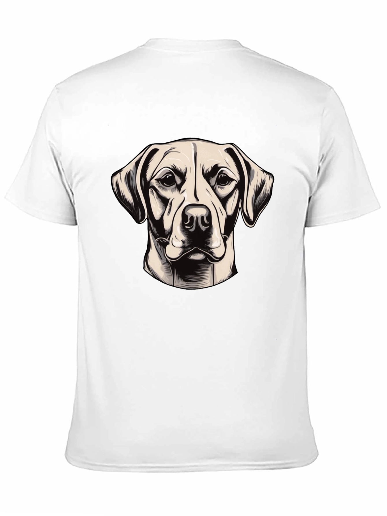 Cool Dog Graphic Black T-Shirt