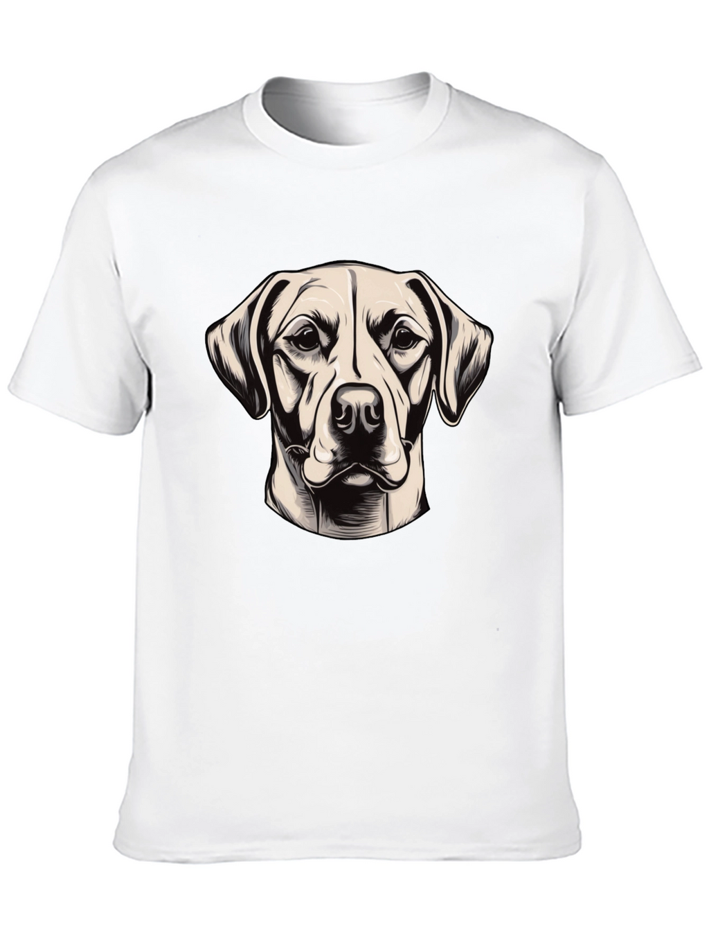 Cool Dog Graphic Black T-Shirt