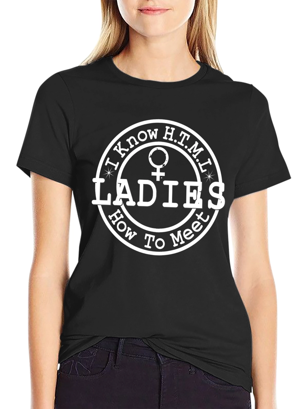 I Know HTML Ladies T-Shirt