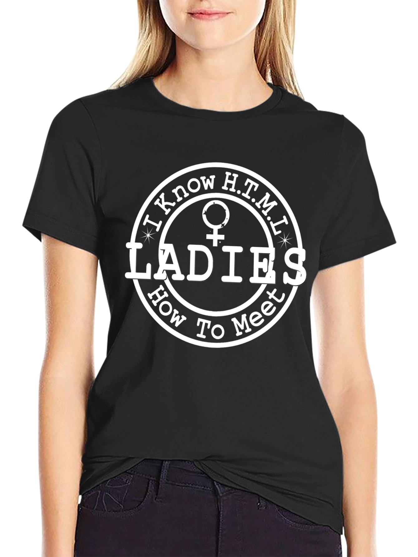 I Know HTML Ladies T-Shirt