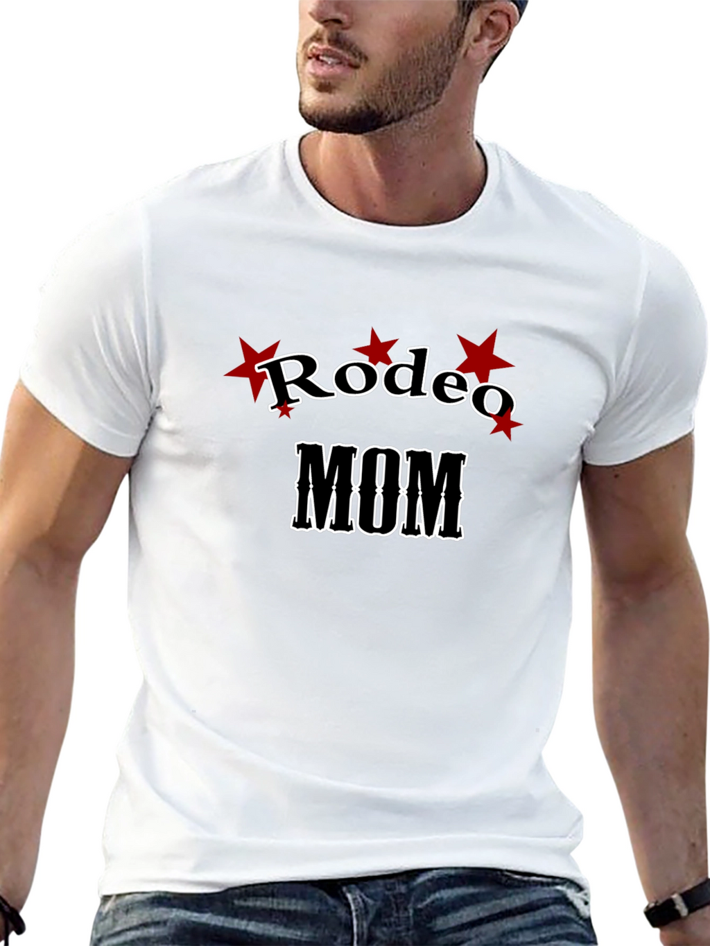 Rodeo Mom Graphic T-Shirt - Stylish Comfort
