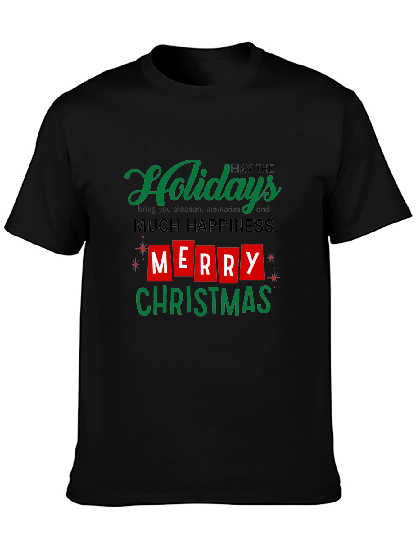 Merry Christmas Holidays Graphic Tee
