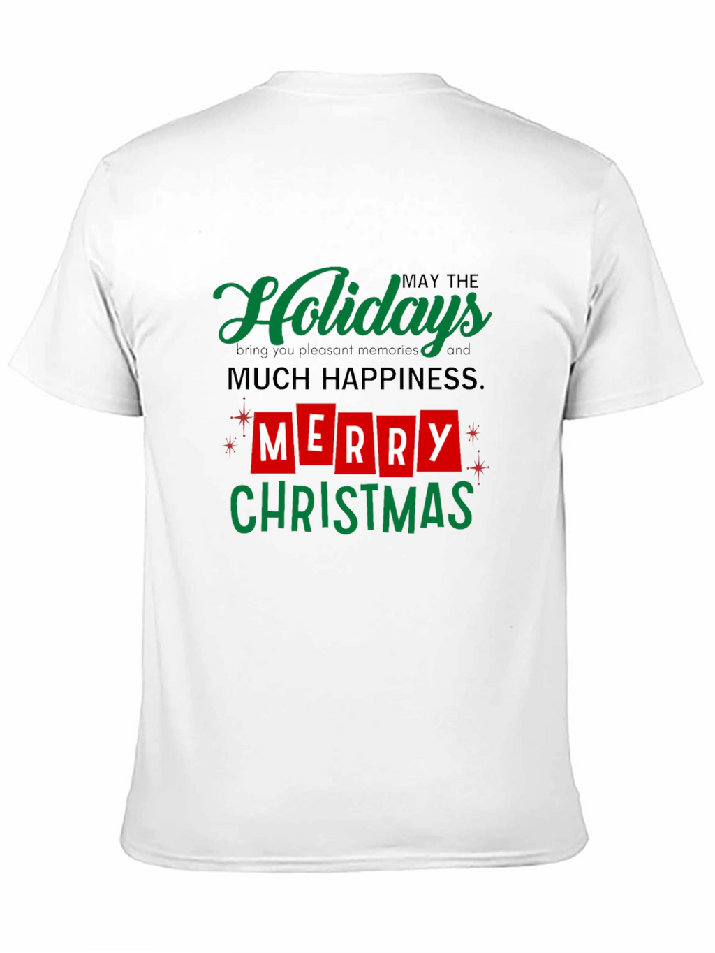Merry Christmas Holidays Graphic Tee