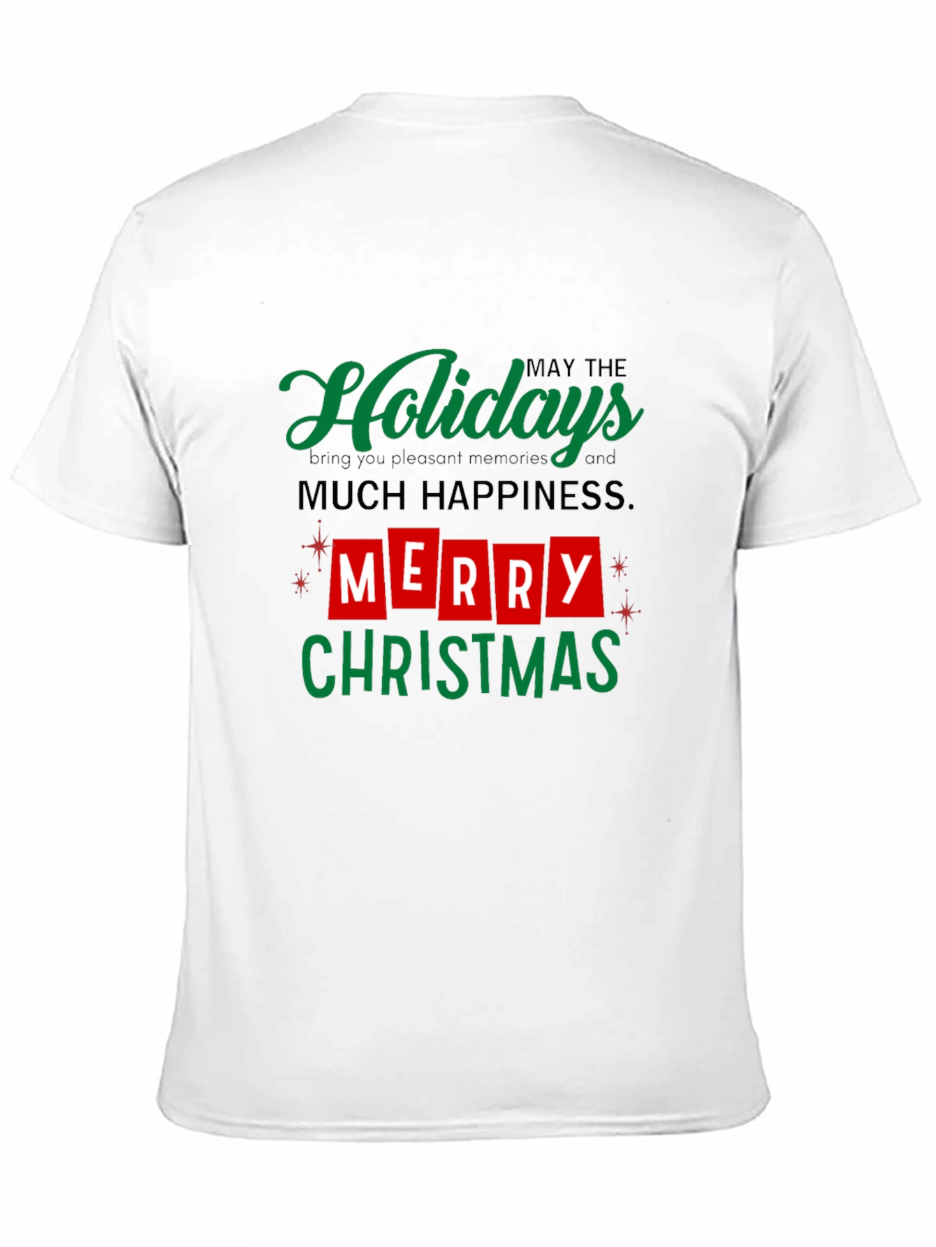 Merry Christmas Holidays Graphic Tee