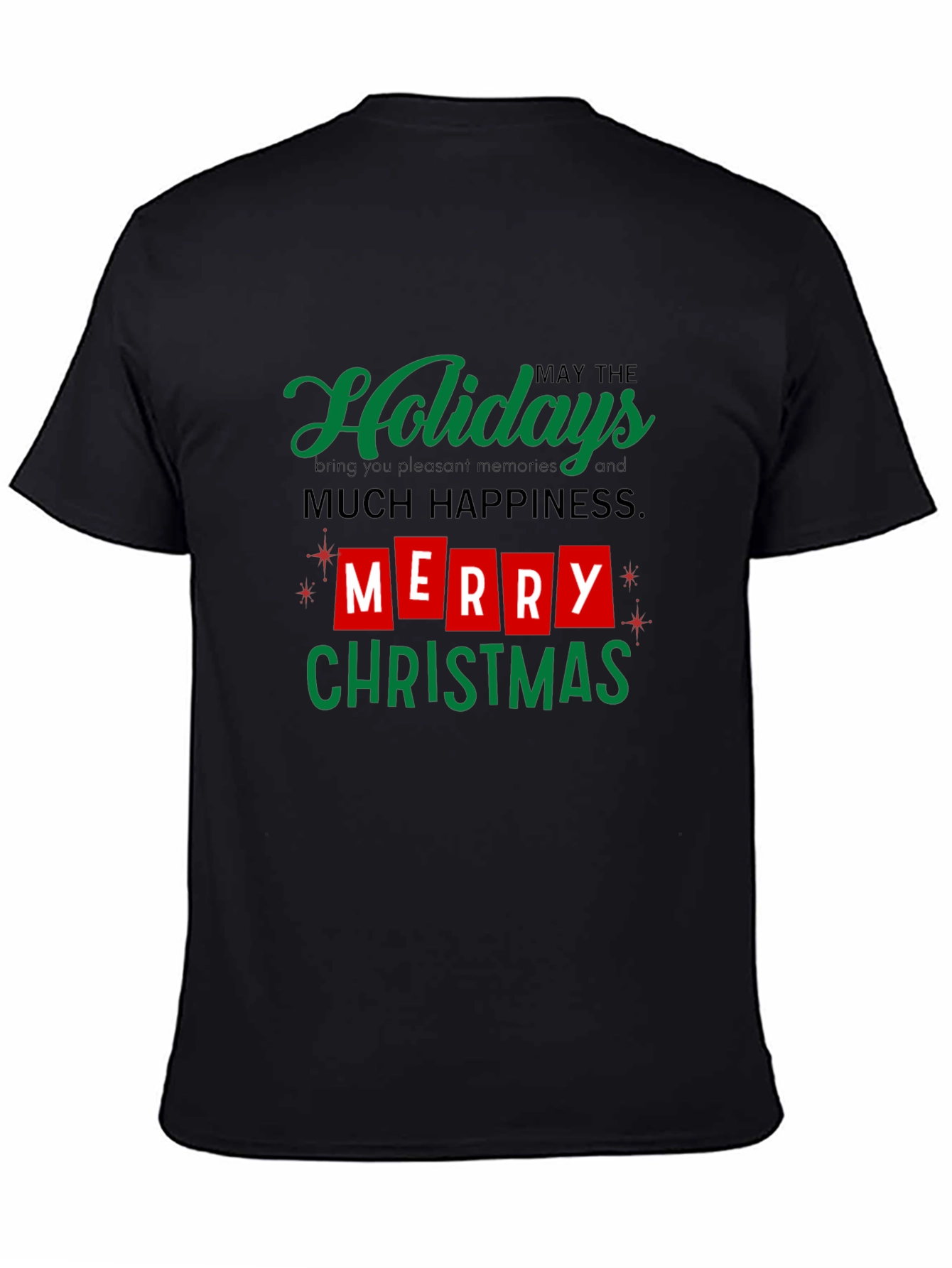 Merry Christmas Holidays Graphic Tee