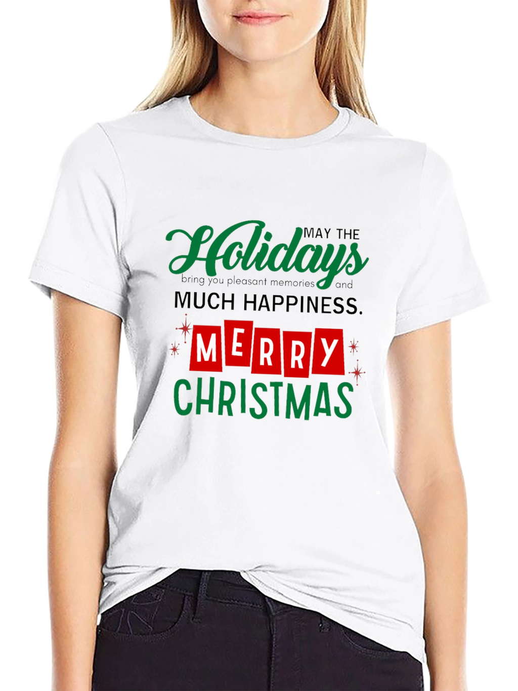 Merry Christmas Holidays Graphic Tee