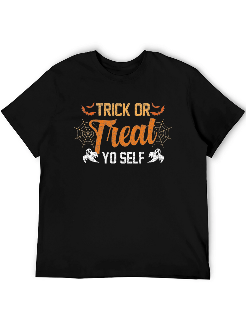 Trick or Treat Yo Self Halloween Graphic Tee