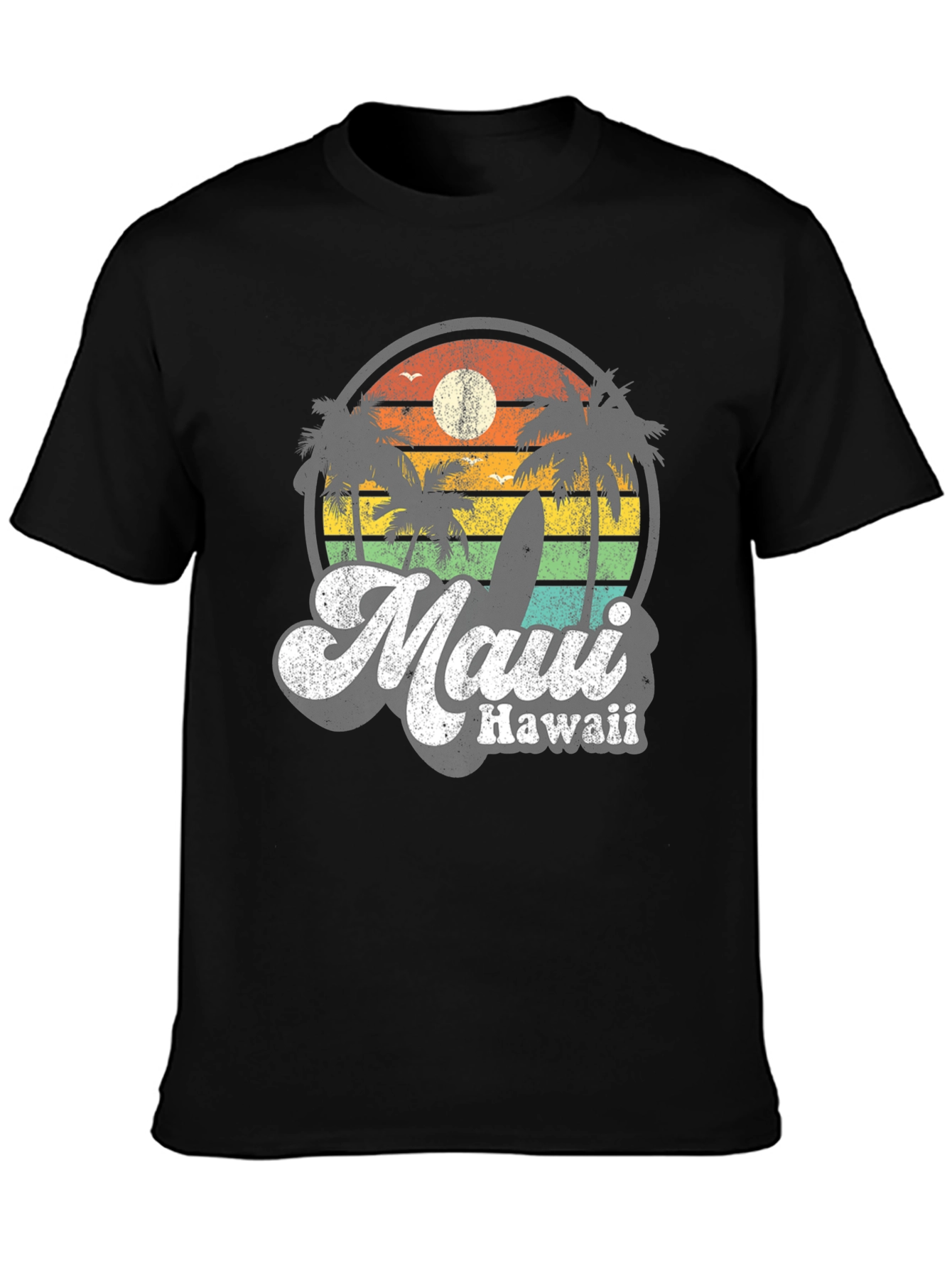 Retro Maui Hawaii T-Shirt - Vintage Style Graphic Tee