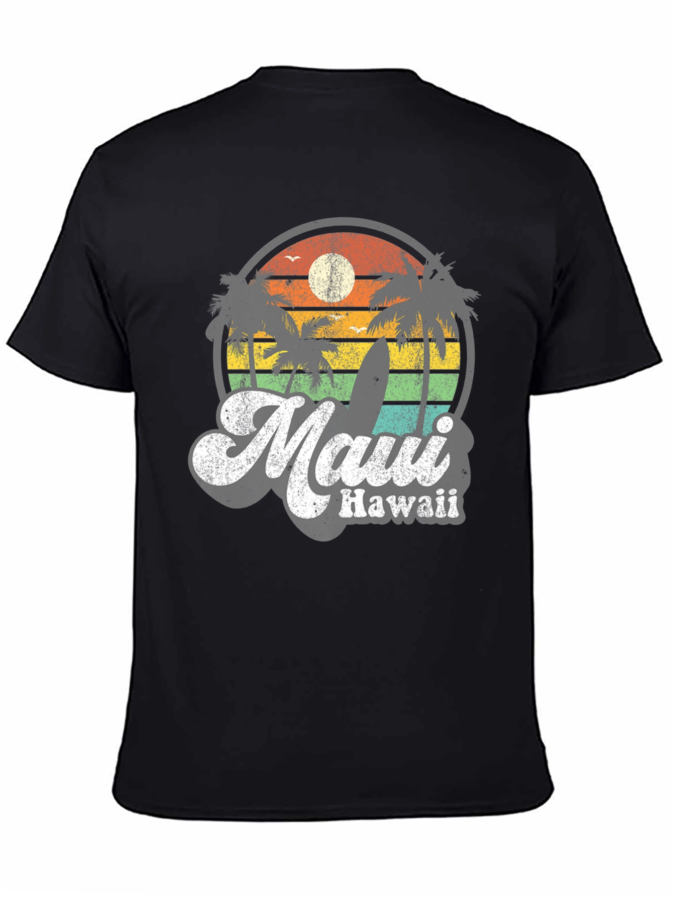 Retro Maui Hawaii T-Shirt - Vintage Style Graphic Tee