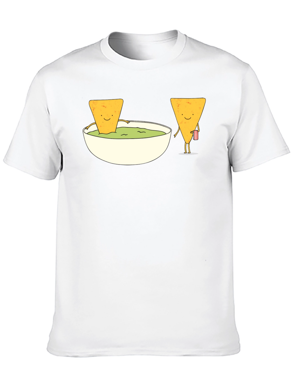 Funny Nacho & Dip Graphic T-Shirt
