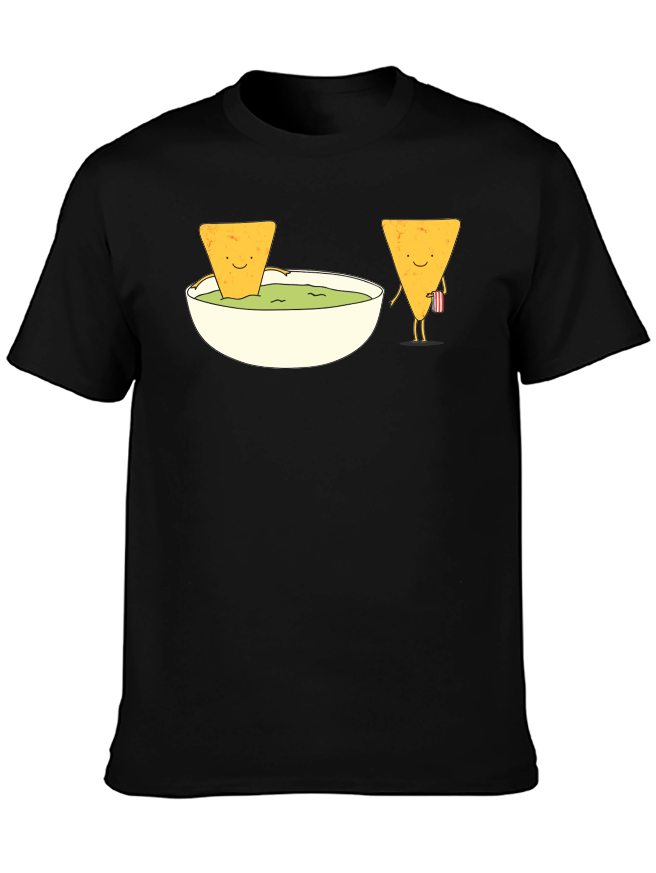 Funny Nacho & Dip Graphic T-Shirt