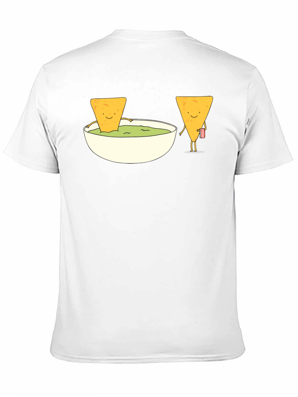 Funny Nacho & Dip Graphic T-Shirt