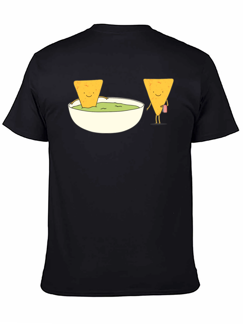 Funny Nacho & Dip Graphic T-Shirt