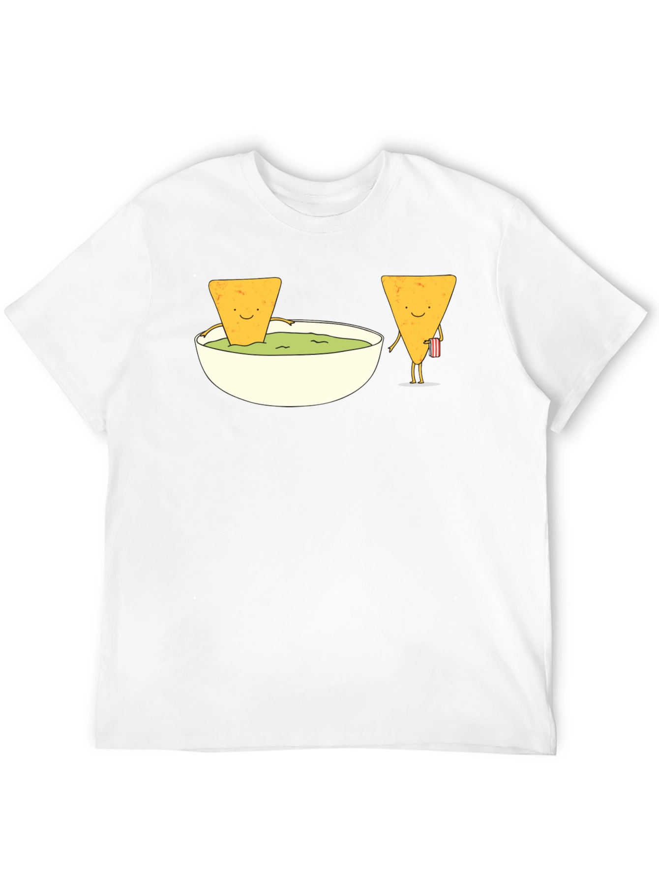 Funny Nacho & Dip Graphic T-Shirt