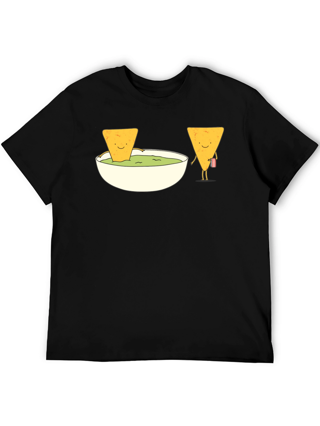 Funny Nacho & Dip Graphic T-Shirt