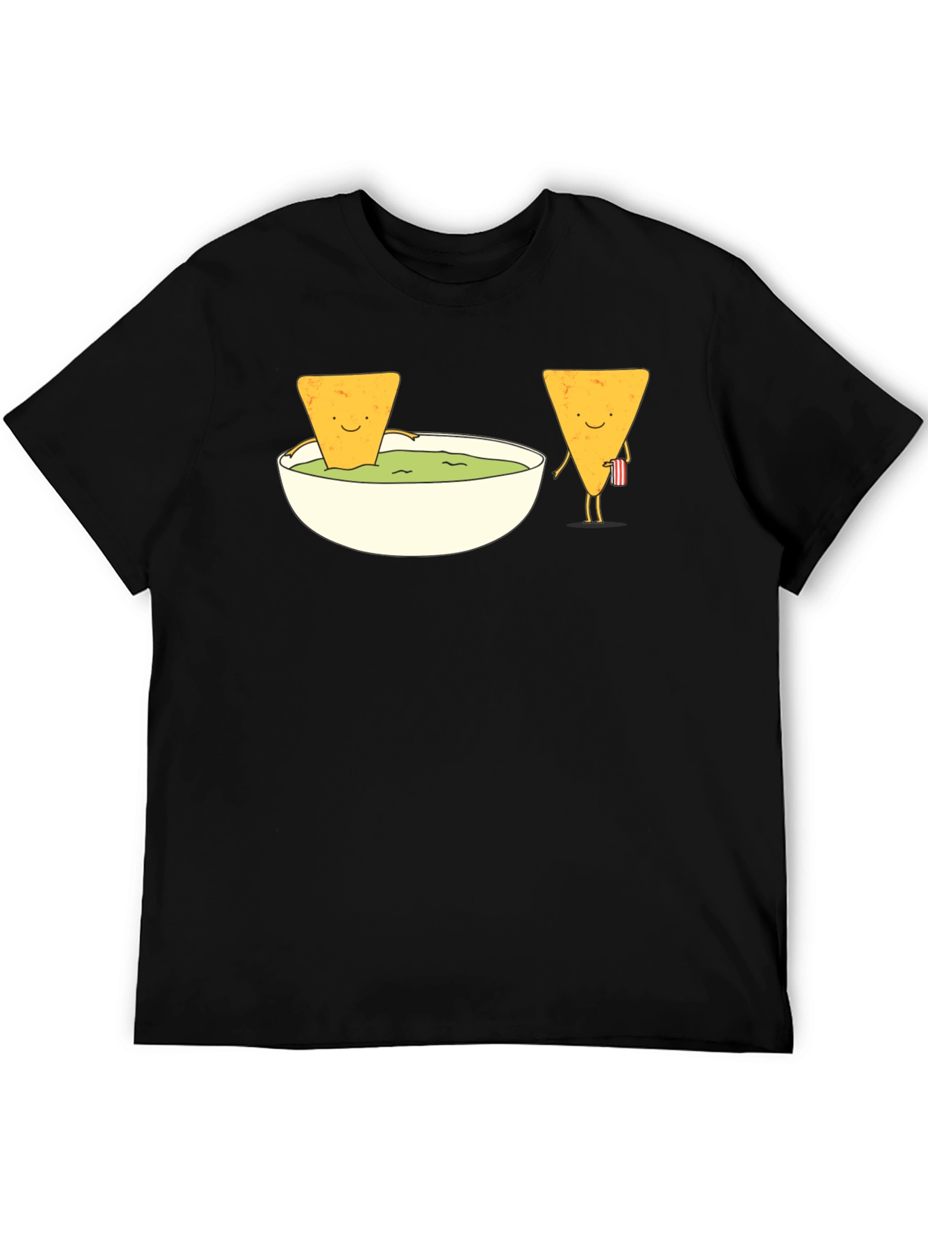 Funny Nacho & Dip Graphic T-Shirt