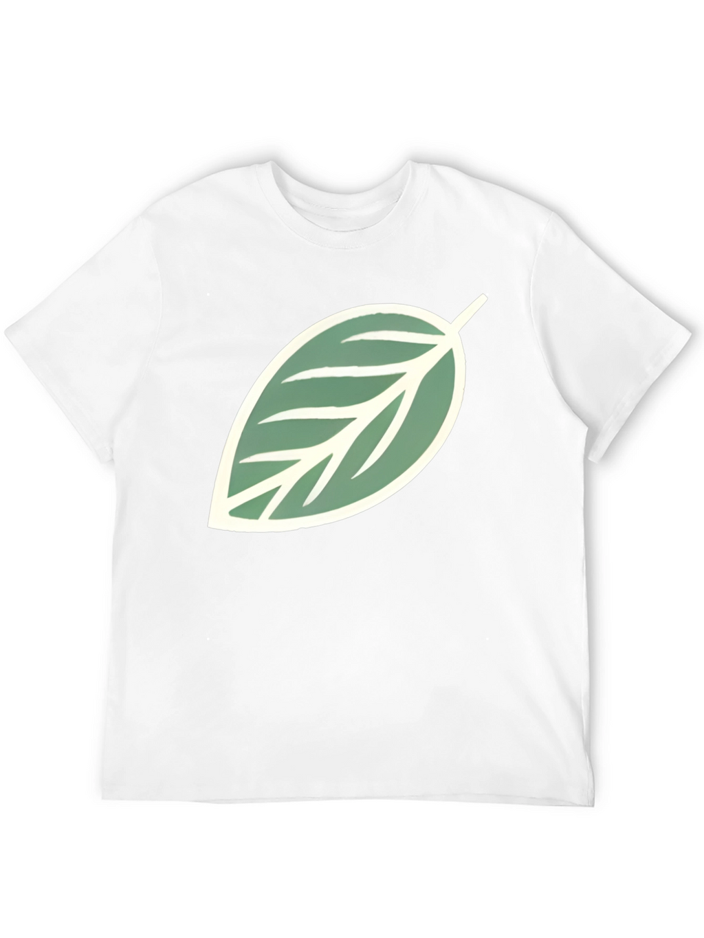 Leaf Graphic Tee - Casual Style