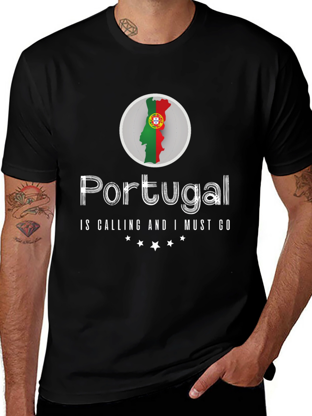 Portugal Calling T-Shirt - Travel Souvenir Tee