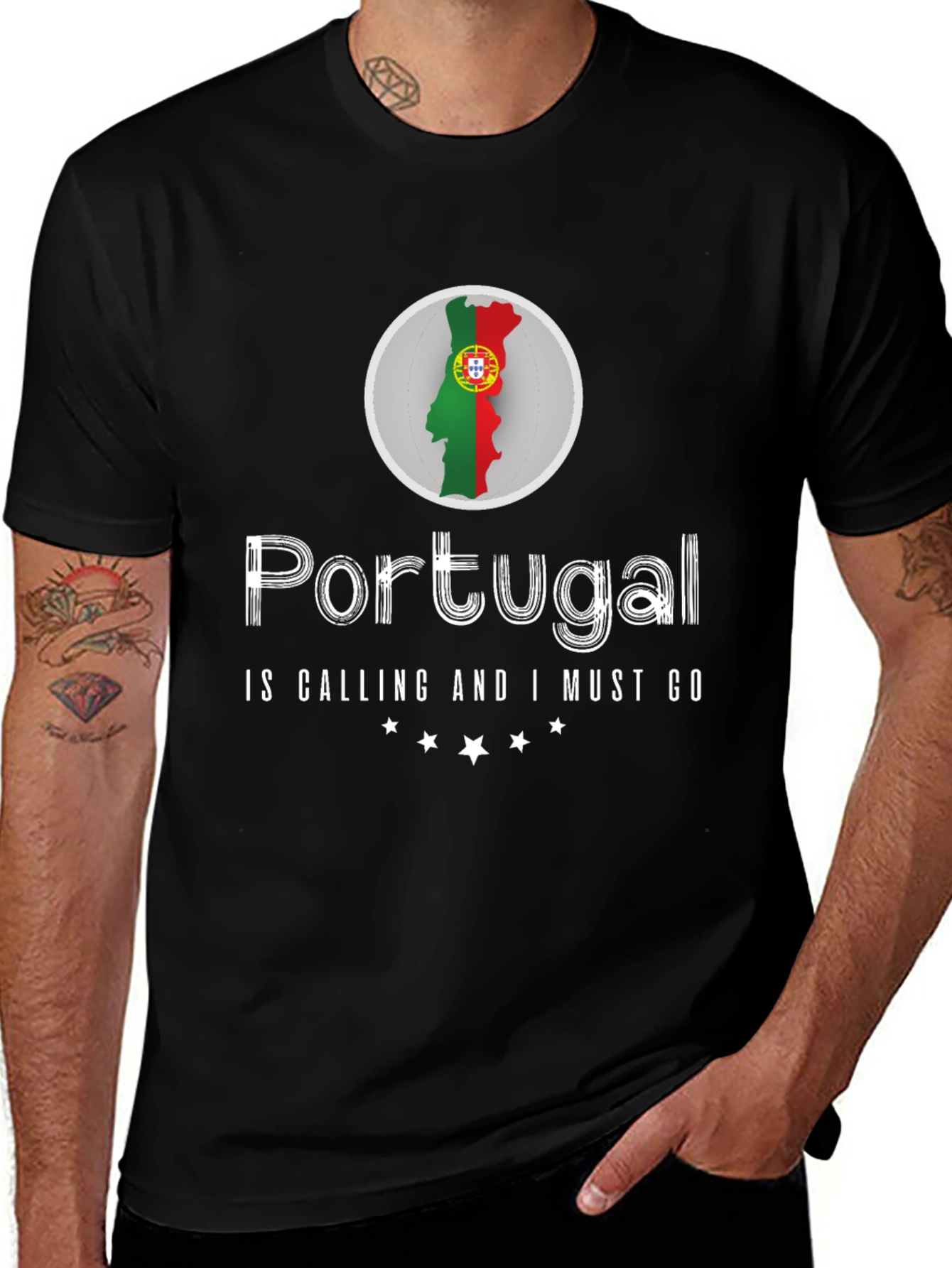 Portugal Calling T-Shirt - Travel Souvenir Tee
