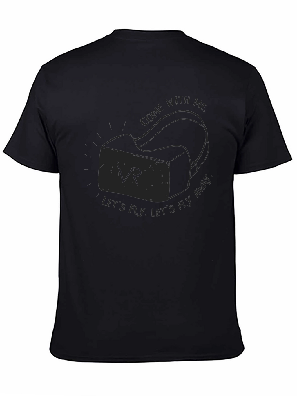 VR Headset Graphic Tee - Fly Away
