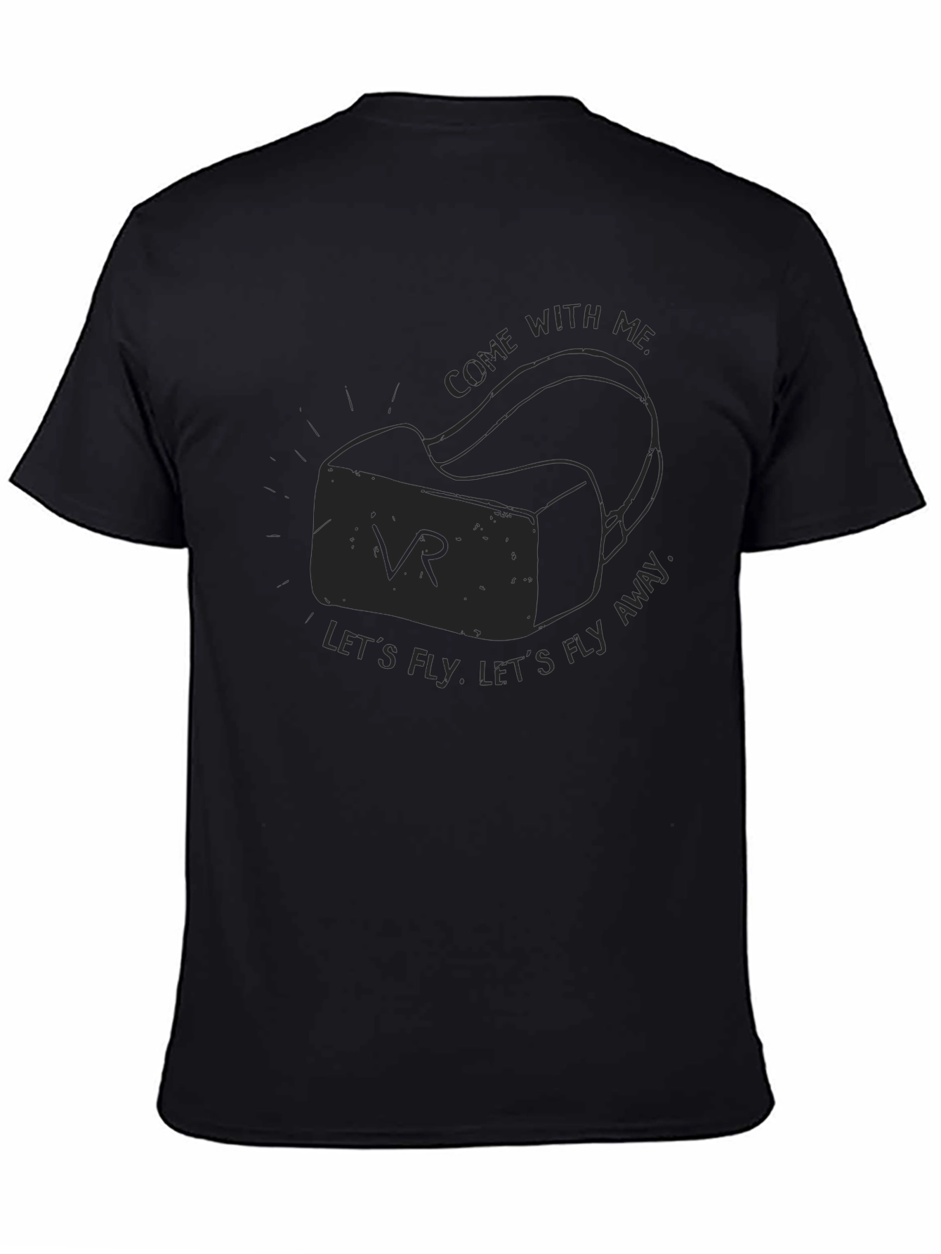 VR Headset Graphic Tee - Fly Away