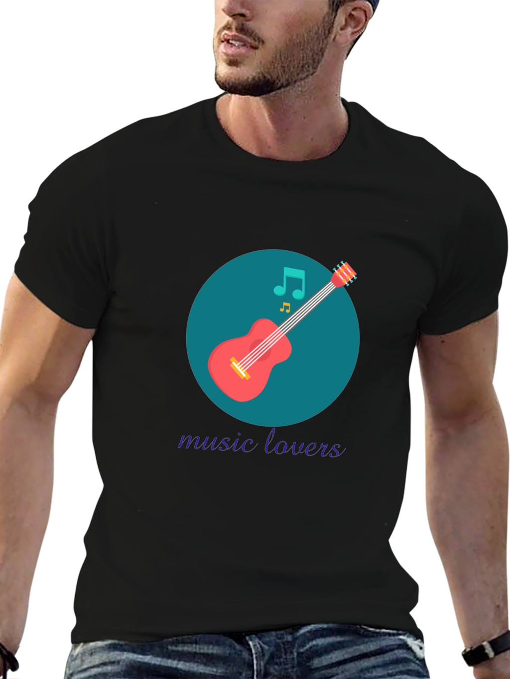 Music Lovers Graphic T-Shirt