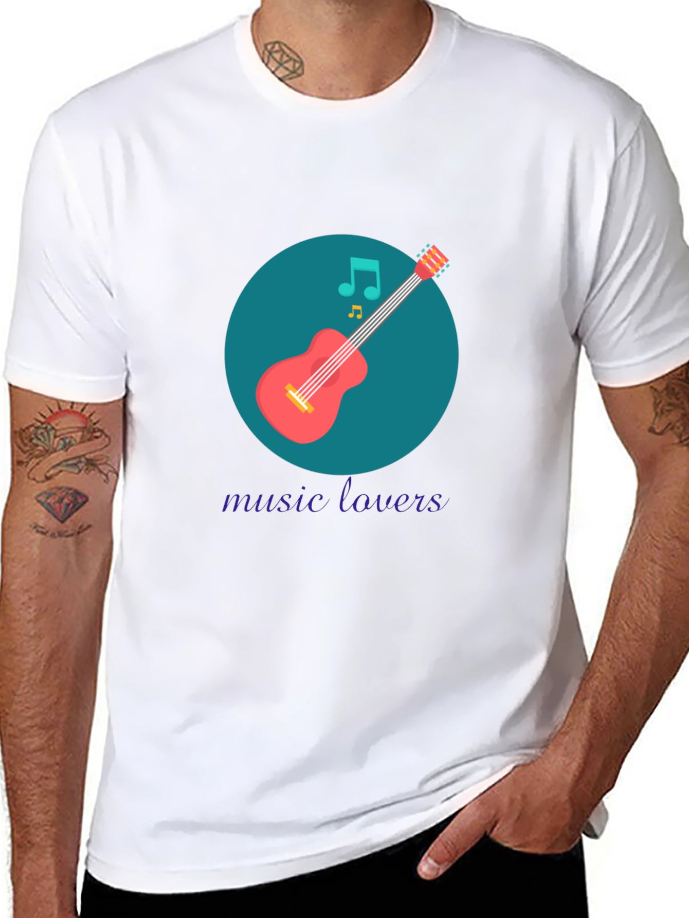 Music Lovers Graphic T-Shirt