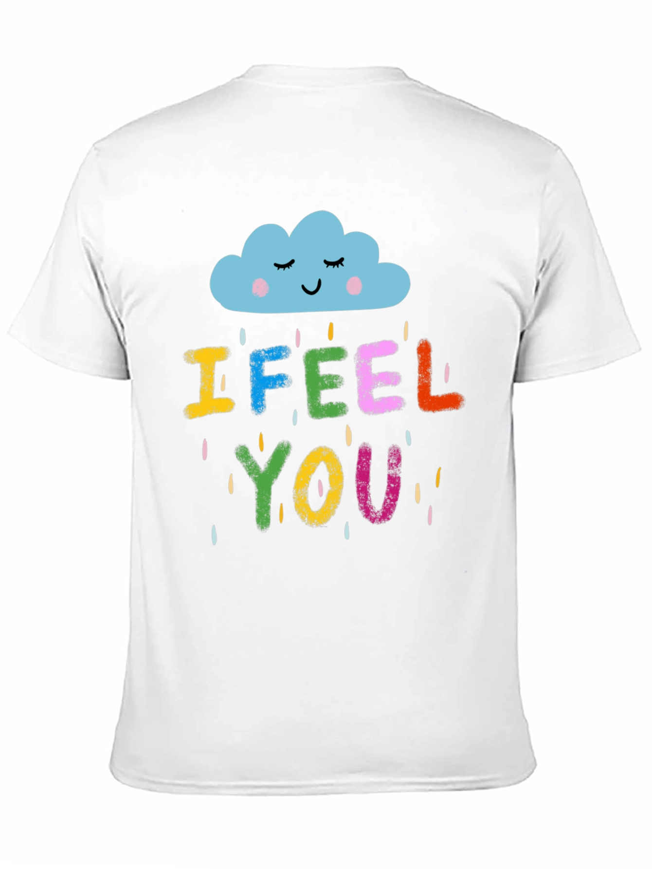 I Feel You Graphic T-Shirt - Unisex Black Tee