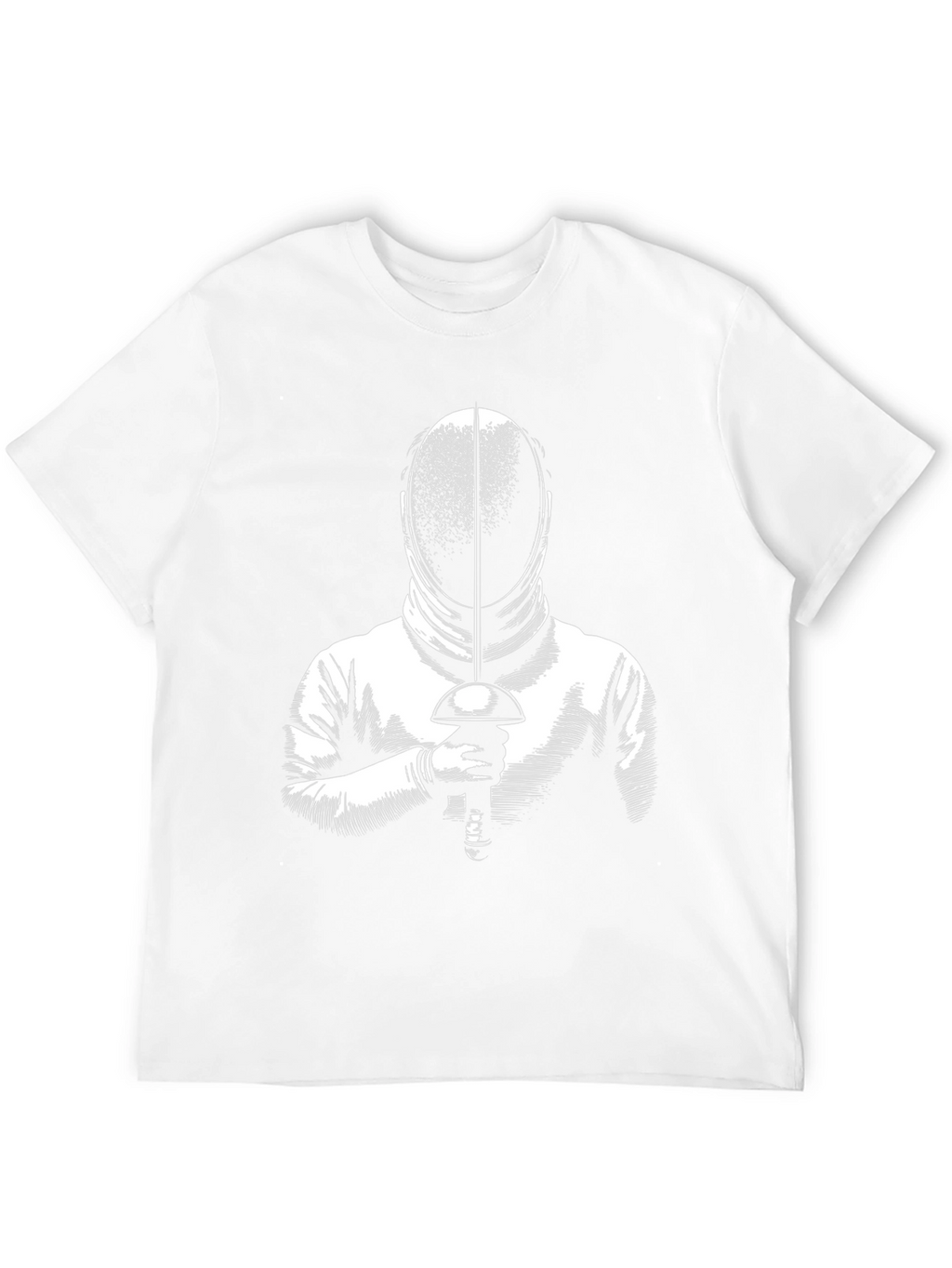 Fencing T-Shirt - Foil Duel Design