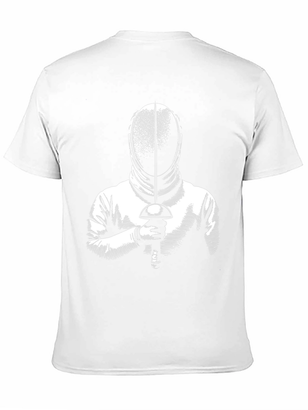 Fencing T-Shirt - Foil Duel Design