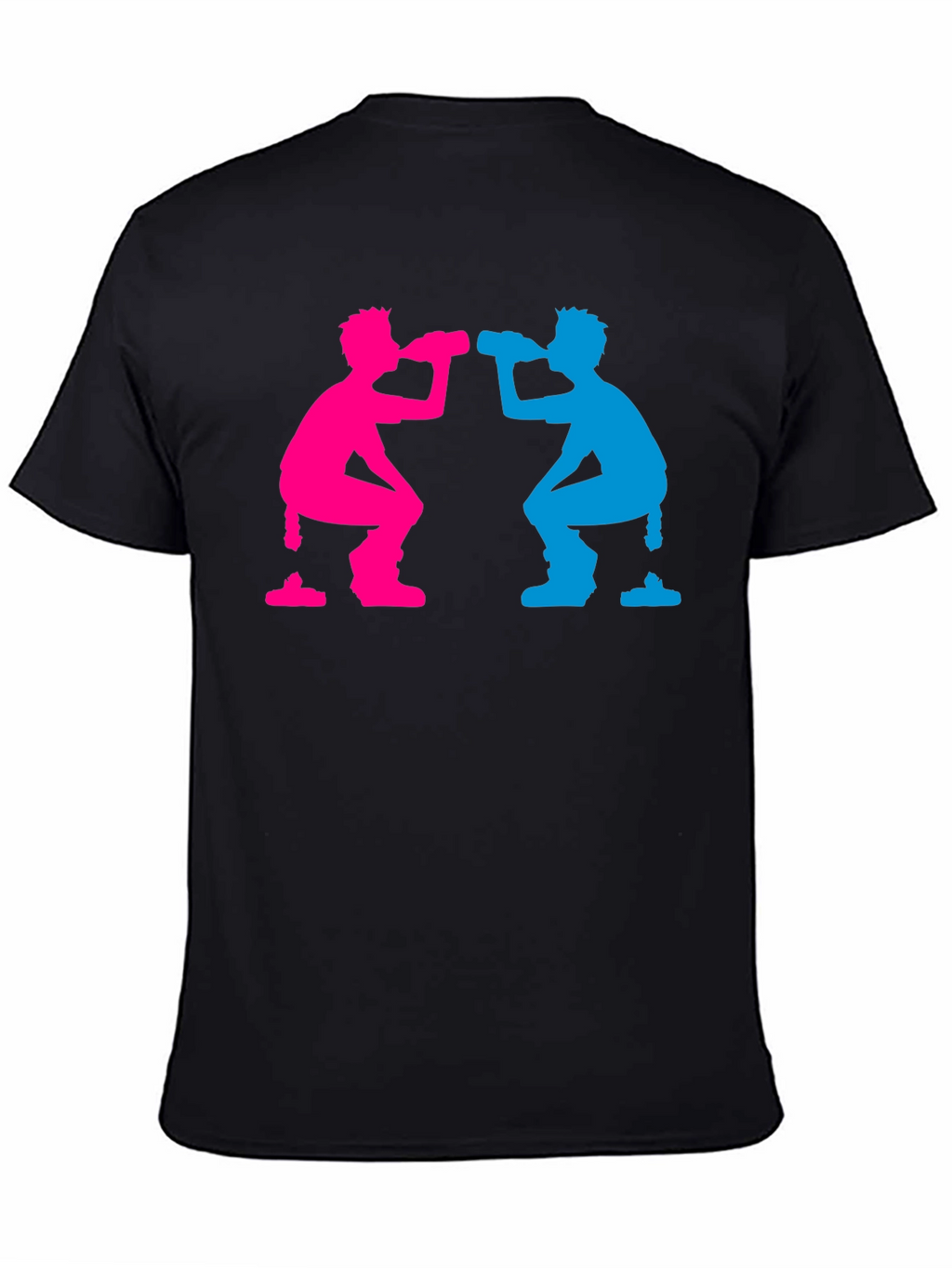 Funny Silhouette Drinking T-Shirt