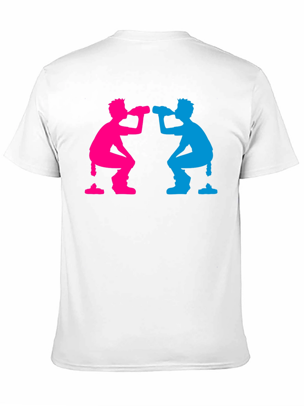 Funny Silhouette Drinking T-Shirt