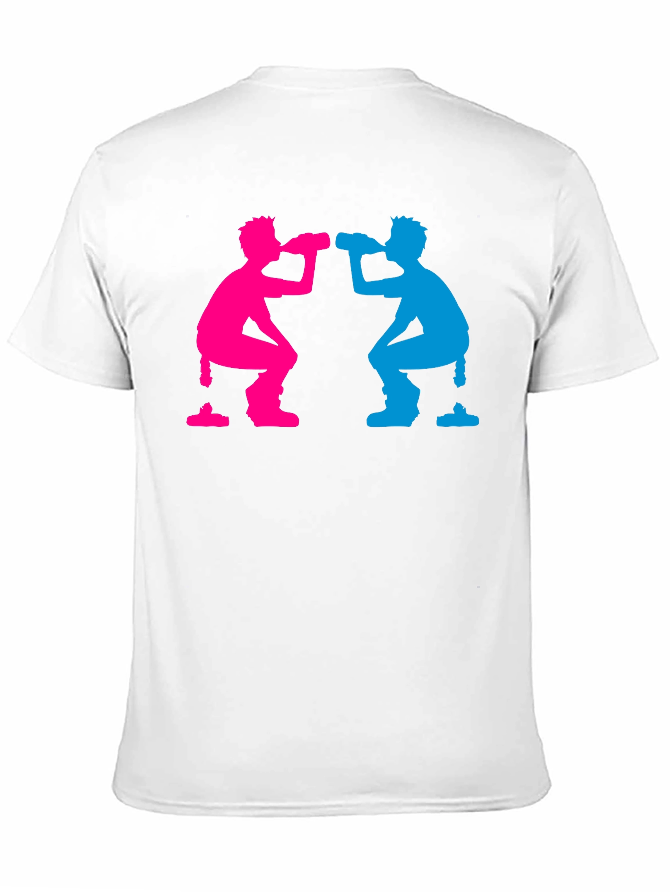Funny Silhouette Drinking T-Shirt
