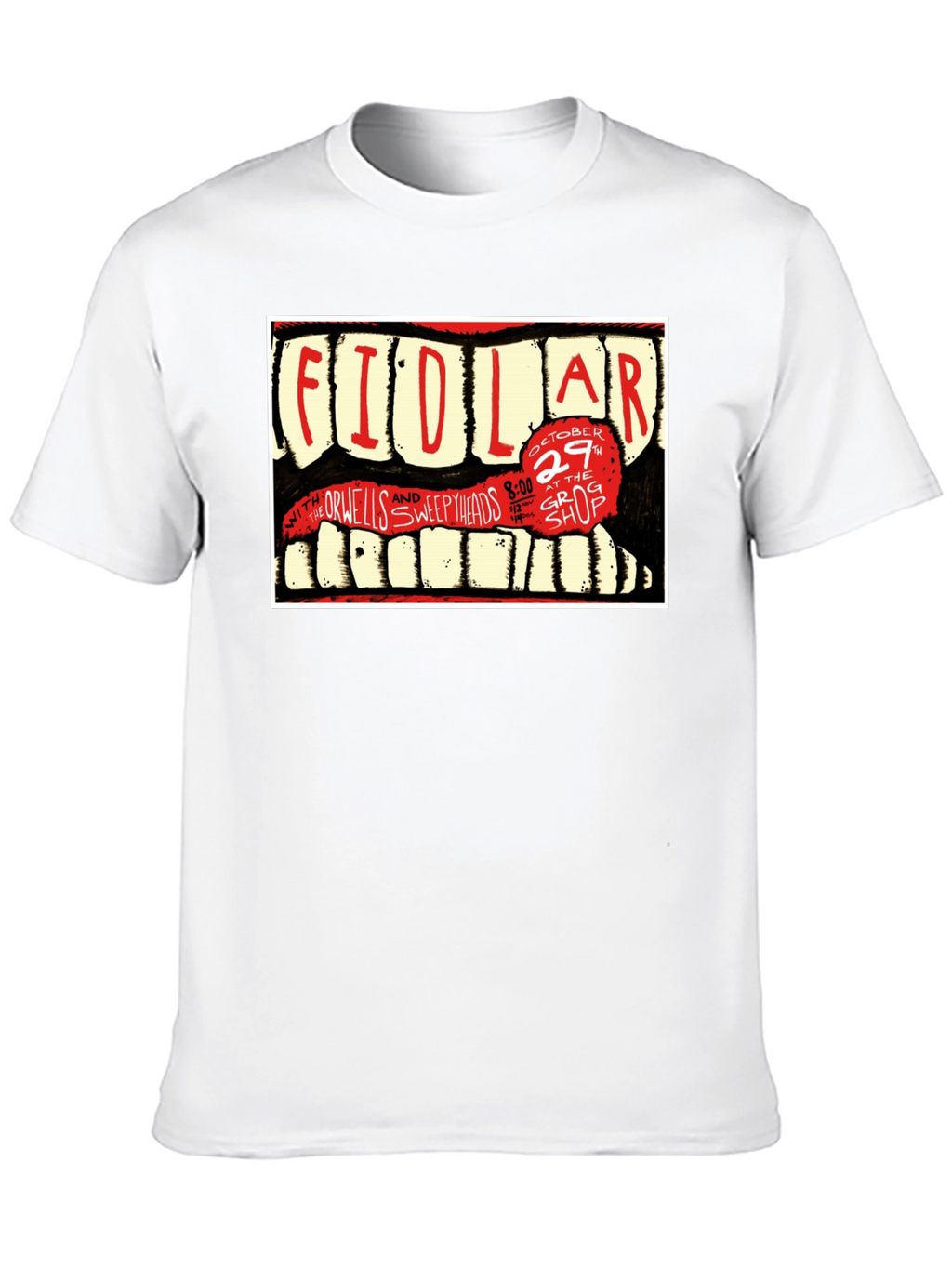 FIDLAR Band Tee - The Orwells & Sweepyheads